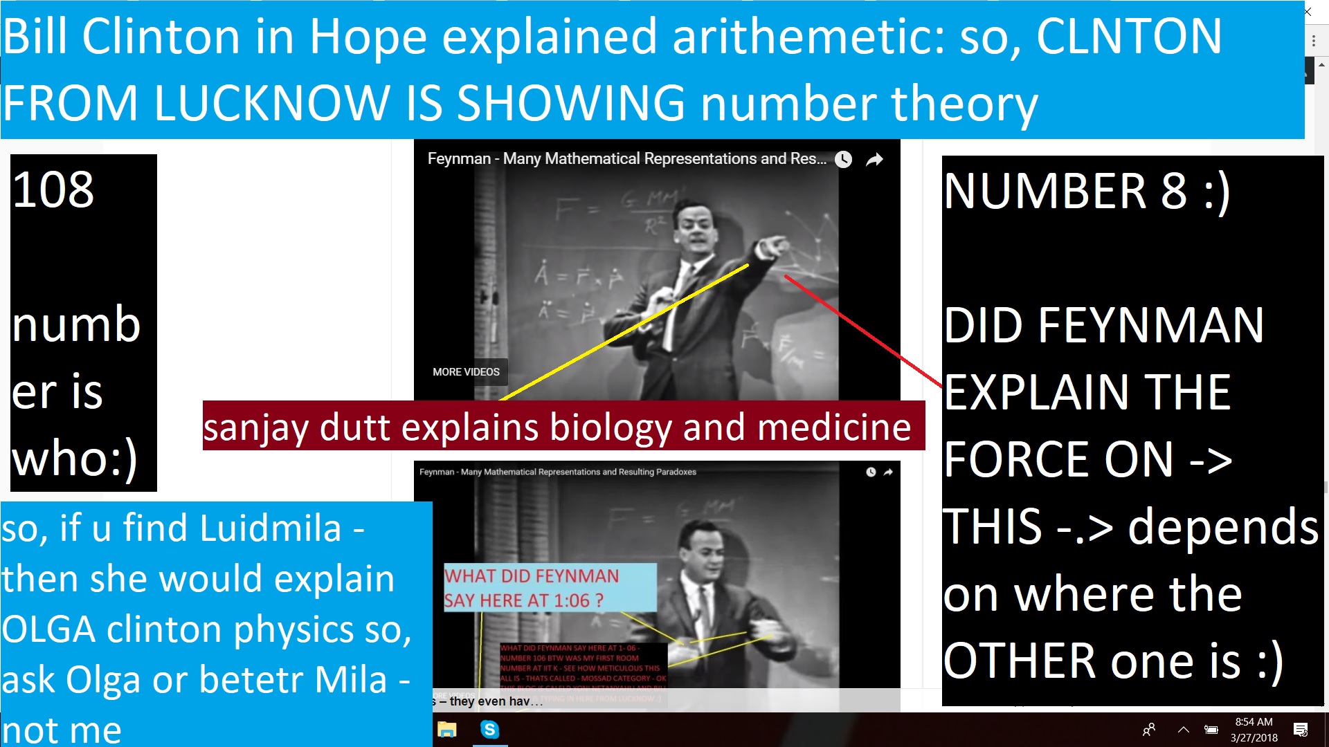 SHULMAN FEYNMAN DIAGRAMS - FOR NUMBER8 - MEAN HILALRY CLINTON - AND FOR SANJAY DUTT AND AJAY MISHRA - AND FIND MILA AND U GET NIRVANA IN ENGINEERING EVEN