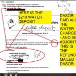 SUBJECT WATER DEPOSIT AND REFUND - Hi Evelyn, there was a water deposit of $210 paid by credit card on october 16, 2018 - see attached, bUT THE REFUND ON LAST BILL ONLY MENTIOEND $150 - IS the differnece of $60