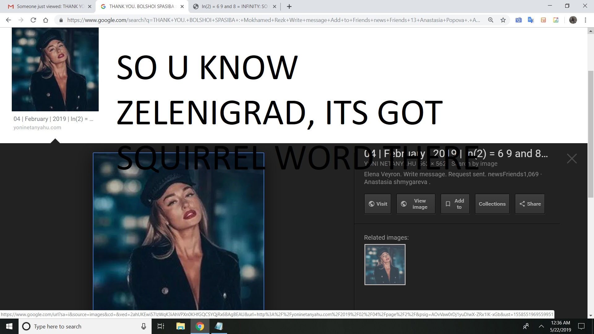 SO U KNOW ZELENIGRAD, ITS GOT SQUIRREL WORD THERE