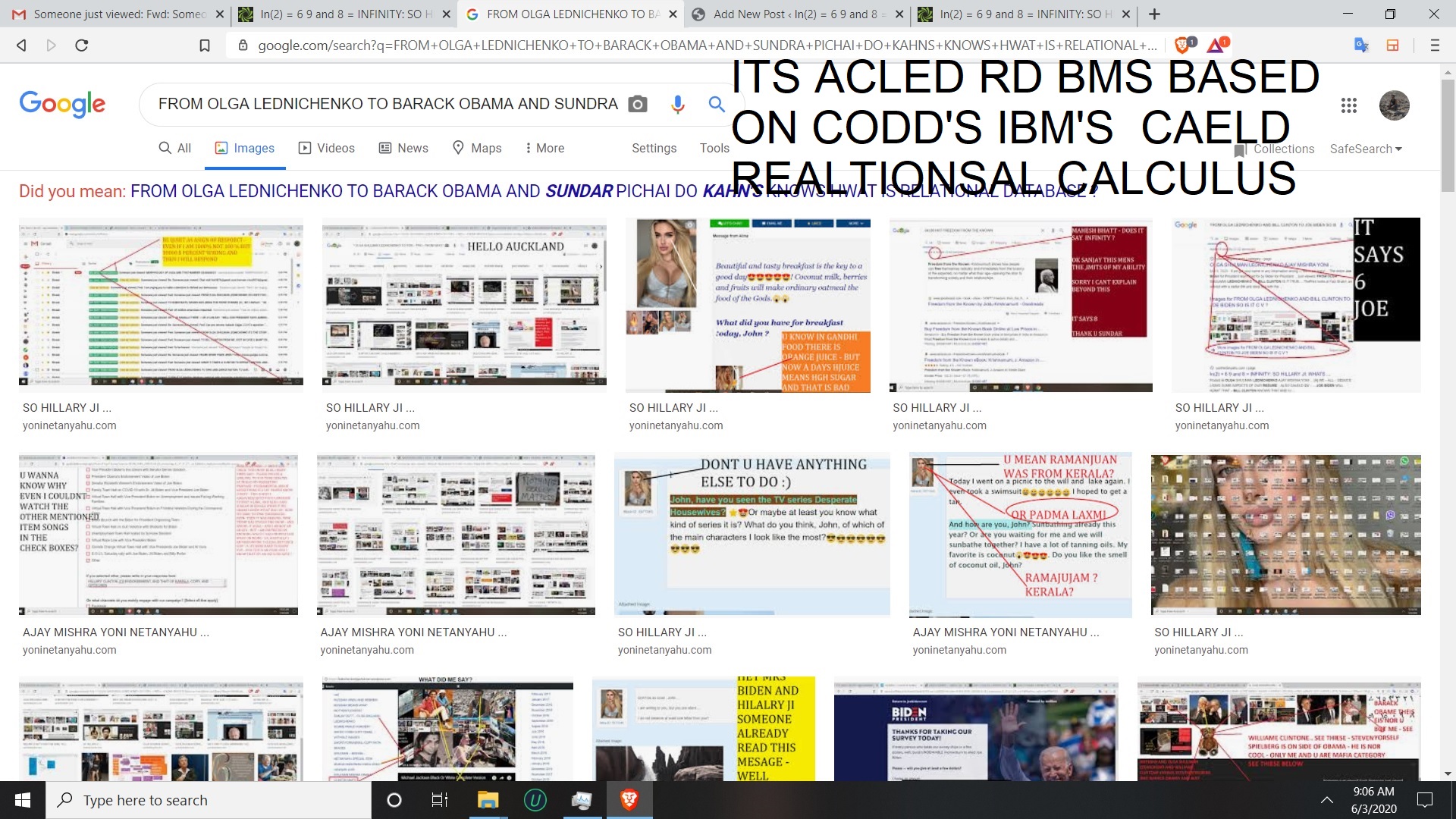 ITS ACLED RD BMA ALSO CAELD REALTIONSAL CALCULUS