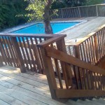 HUGE WRAP AROUND DECK AND POOL 208 WESTHAVEN DRIVE 78746 DECK REMODLELING JULY 2014