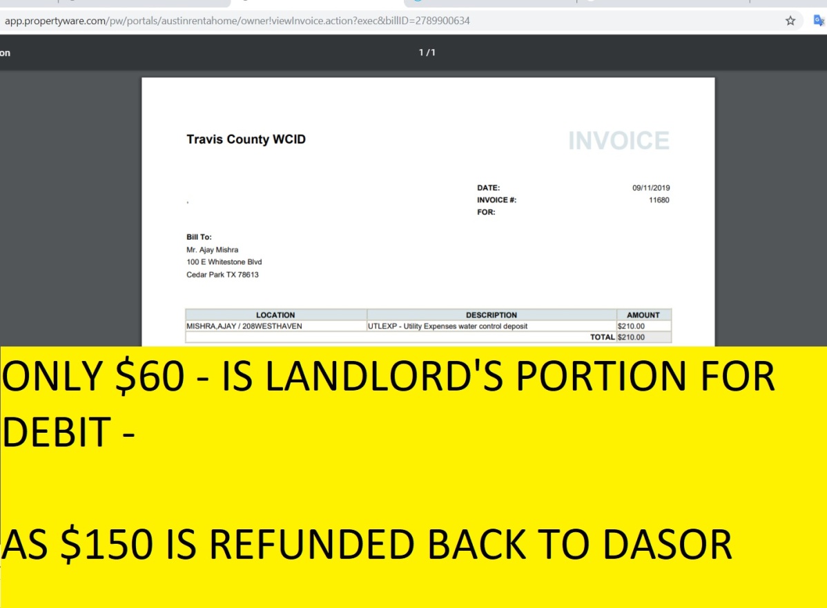 water-refund-from-water-disctrict-please-deduct-only-60-from-my-september-statement-as-150-is-refunded-back-to-dasor