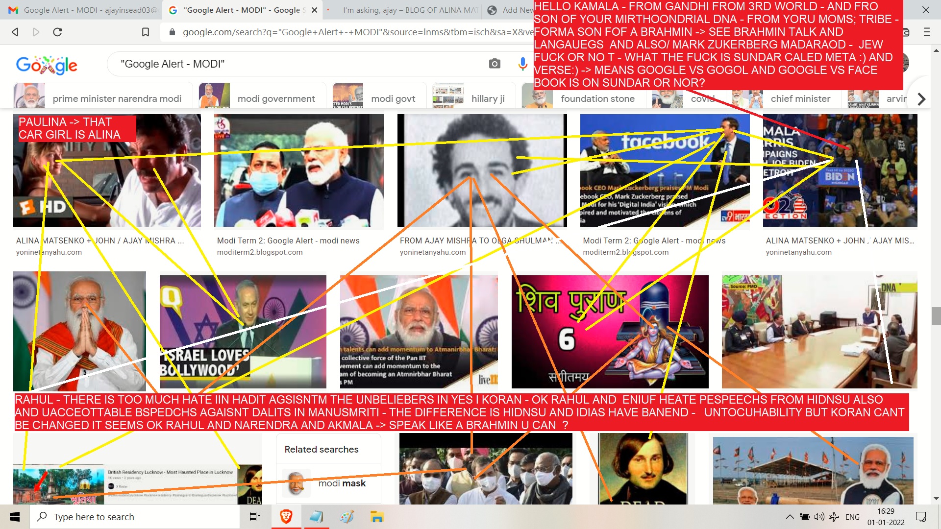 GOOGLE ALERT MODI HAPPY NEAY TYERA RAHUL GANDHI SIR AND MODI JI AND MRSSONIA GANDHI AD MSULIMS ALSO NOTJUST TO BRAHMIAND JEWS ONLY BUT END OWSIS AND KAHSN HATEED -- .-----