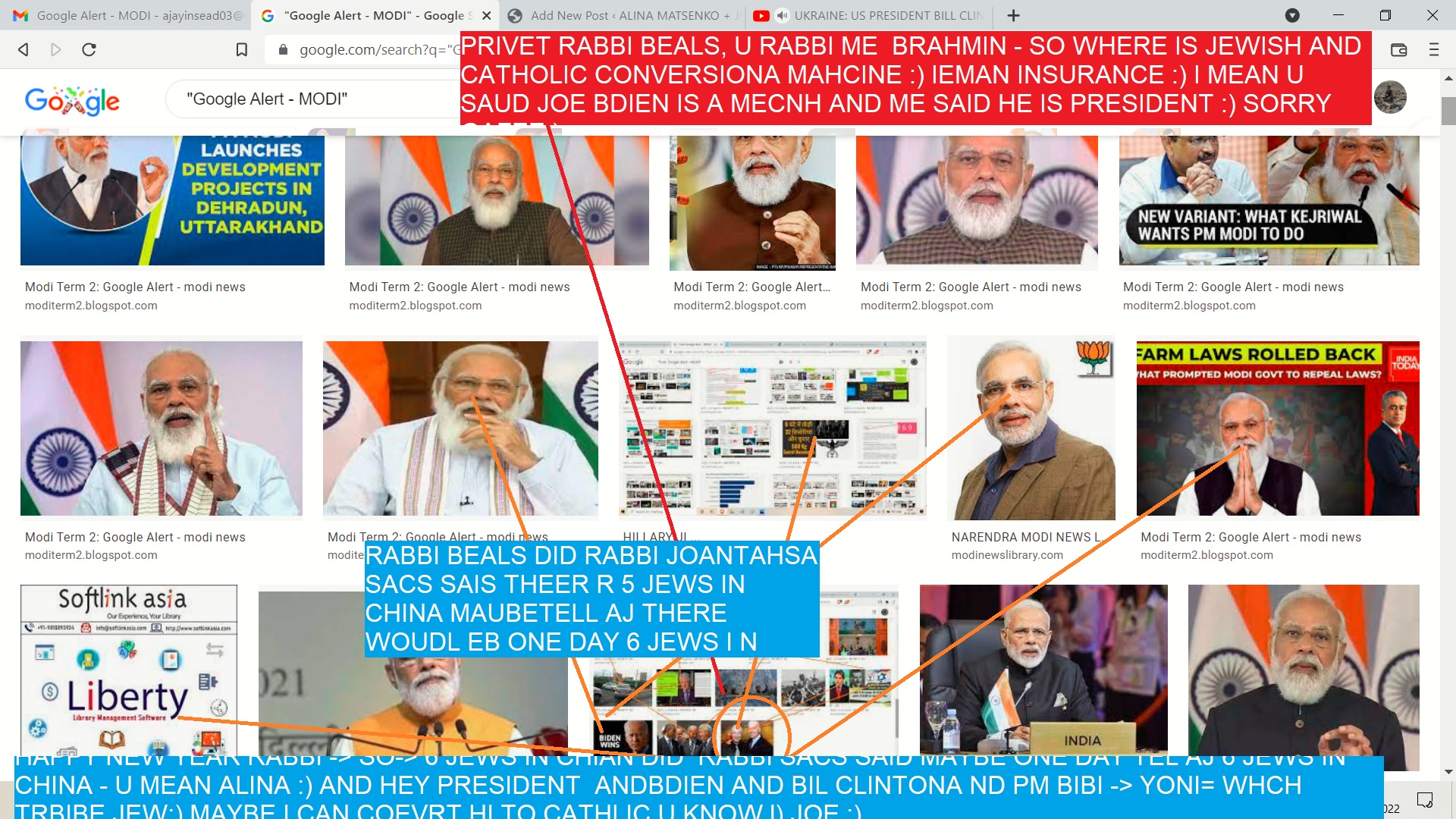 GOOGLE ALERT MODI HAPPY NEAY TYERA RAHUL GANDHI SIR AND MODI JI AND MRSSONIA GANDHI AD MSULIMS ALSO NOTJUST TO BRAHMIAND JEWS ONLY BUT END OWSIS AND KAHSN HATEED -- ..-----