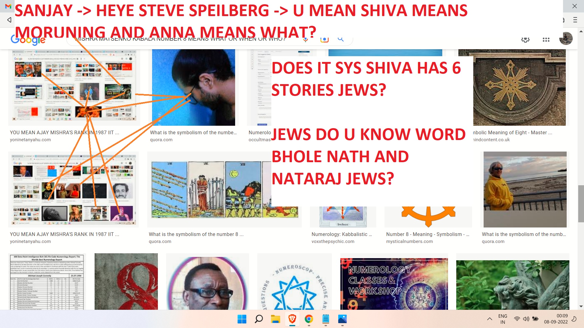 MISHRA MATSENKO KABALA NUMBER 8 MEANS WHAT OR WHEN OR WHO ---- JOE BIDEN IS JEW OR FUNNY ---- ---------WOW SPEIL ERG AND SNAJAY DUTT AND BIBI NETANAYHU AND CLINTONS
