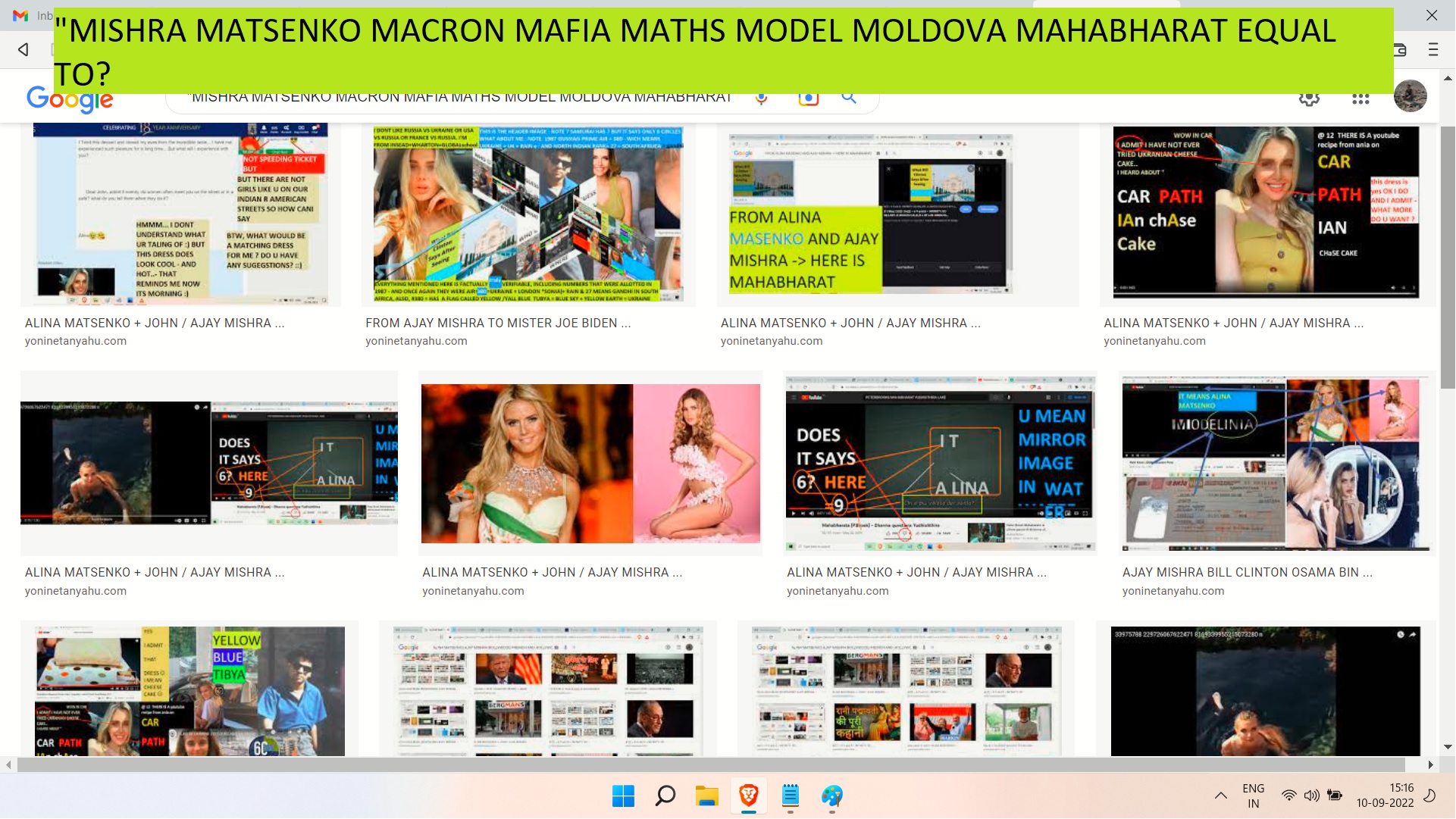 MISHRA MATSENKO MACRON MAFIA MATHS MODEL MOLDOVA MAHABHARAT EQUAL TO