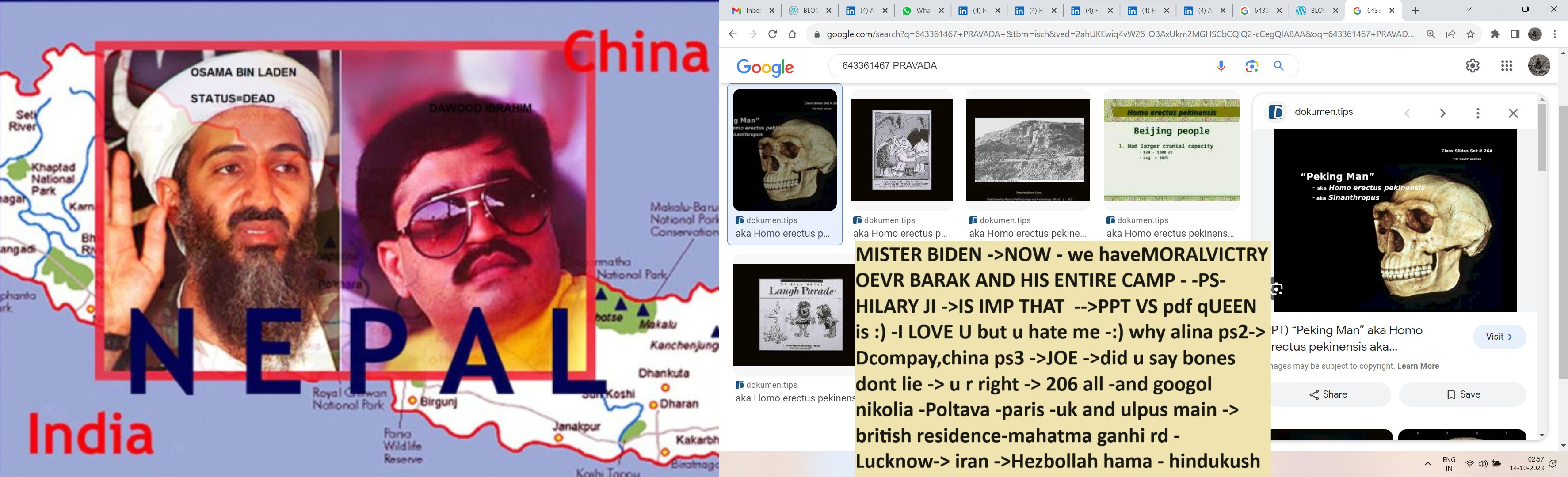 643361467 pravada- yeah bens dont lie - -joe bdien alina matseno soni london and lcuneningard- and shia sunni and the slavs - andread the imgr and the url ---BIN LADEN AND THE BUILDER OF ABOTTABA D- AND CHINA